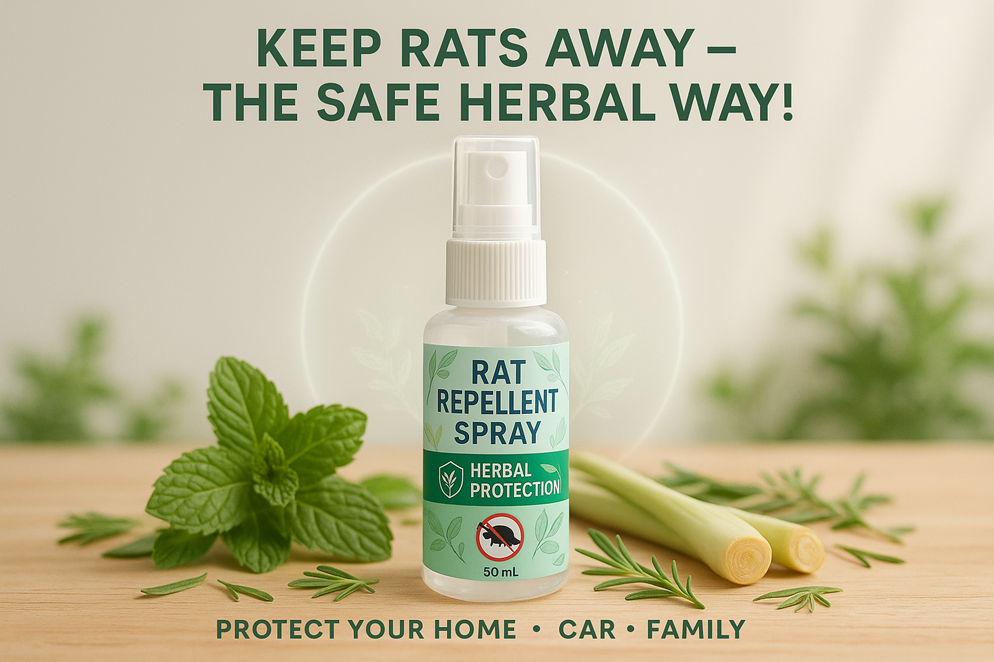Rat Repellent Spreay 50ML (Pack of 3)